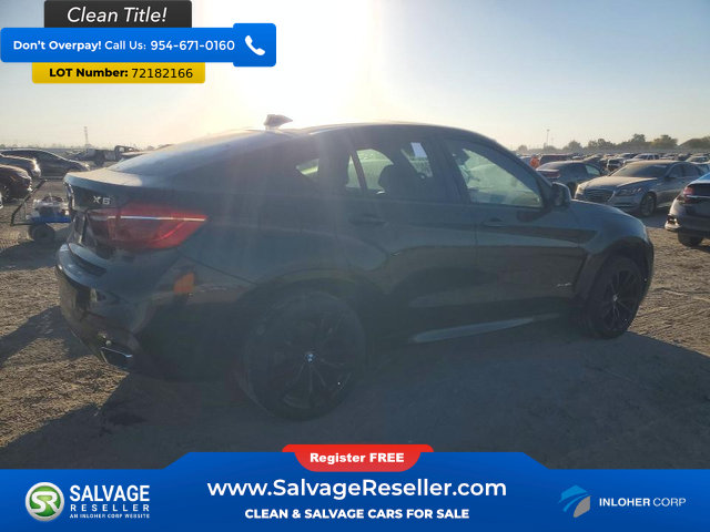 Used 2018 BMW X6 xDrive35i w/ M Sport Package AWD/4WD image 4