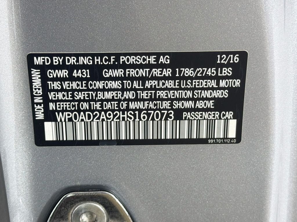Certified 2017 Porsche 911 4 Coupe AWD/4WD image 38