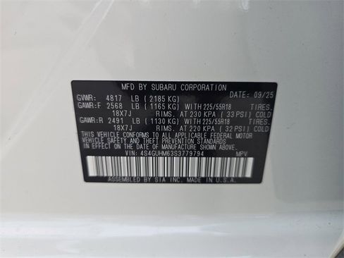 New 2025 Subaru Crosstrek 2.5i Limited image 30