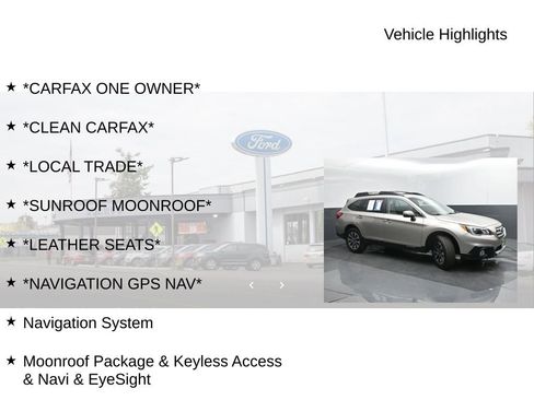 Used 2016 Subaru Outback 2.5i Limited image 19