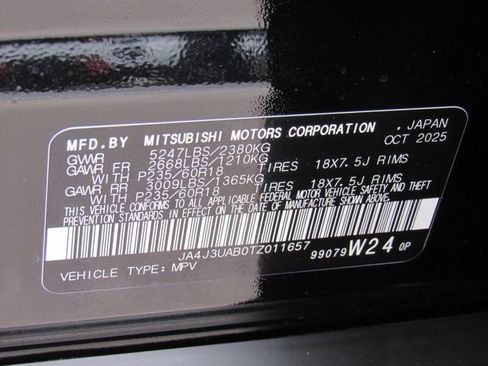 New 2026 Mitsubishi Outlander ES FWD image 13