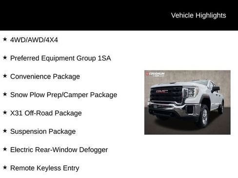 Used 2022 GMC Sierra 2500 Pro w/ Convenience Package image 2