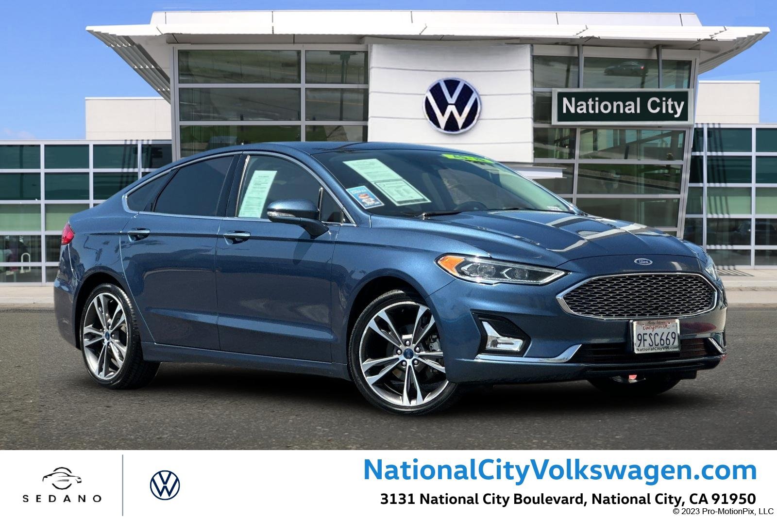 Used 2019 Ford Fusion Titanium FWD image 1