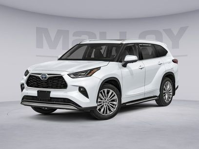 New 2026 Toyota Highlander Platinum