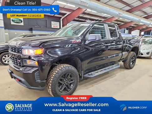 Used 2019 Chevrolet Silverado 1500 Custom Trail Boss w/ Custom Convenience Package AWD/4WD image 1