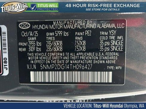 New 2026 Hyundai Santa Fe SEL image 71