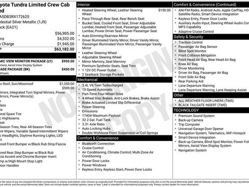 Used 2024 Toyota Tundra Limited AWD/4WD image 6