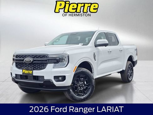 New 2026 Ford Ranger Lariat w/ Black Appearance Package AWD/4WD image 1