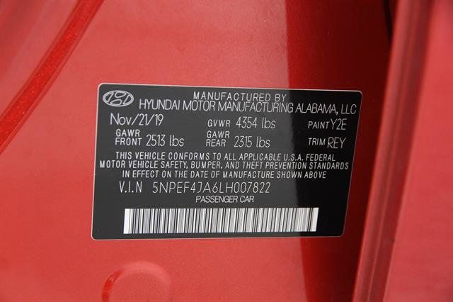 Used 2020 Hyundai Sonata SEL w/ Premium + Sunroof Package FWD image 21