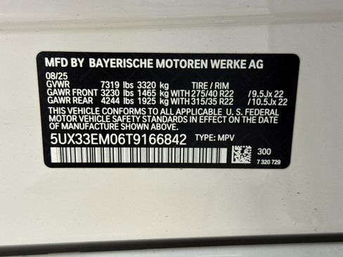 New 2026 BMW X7 M60i AWD/4WD image 19