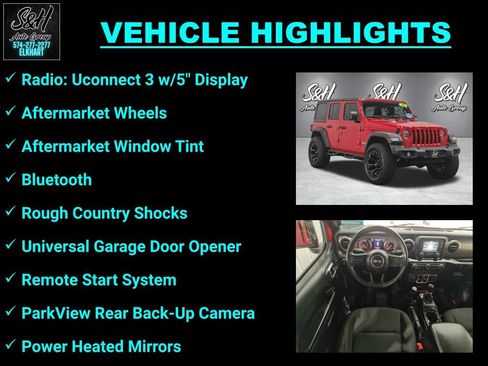 Used 2018 Jeep Wrangler Unlimited Sport S AWD/4WD image 3