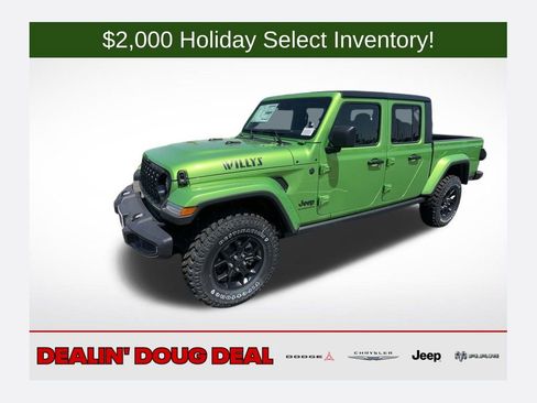 New 2025 Jeep Gladiator Willys image 1
