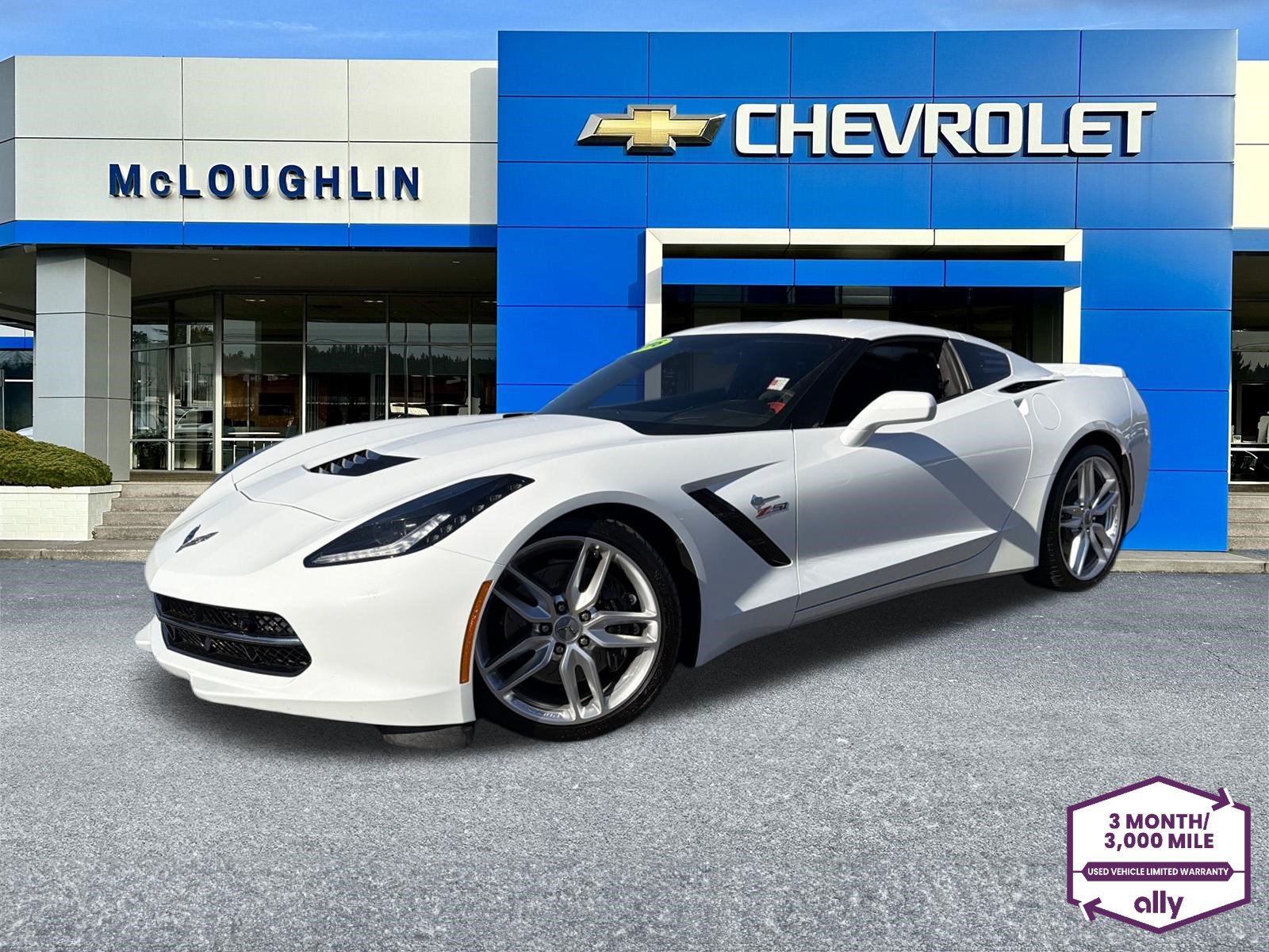 Used 2016 Chevrolet Corvette Stingray Coupe w/ 3LT Preferred Equipment Group RWD 360° Tour