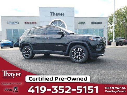 Certified 2023 Jeep Compass Limited AWD/4WD image 1