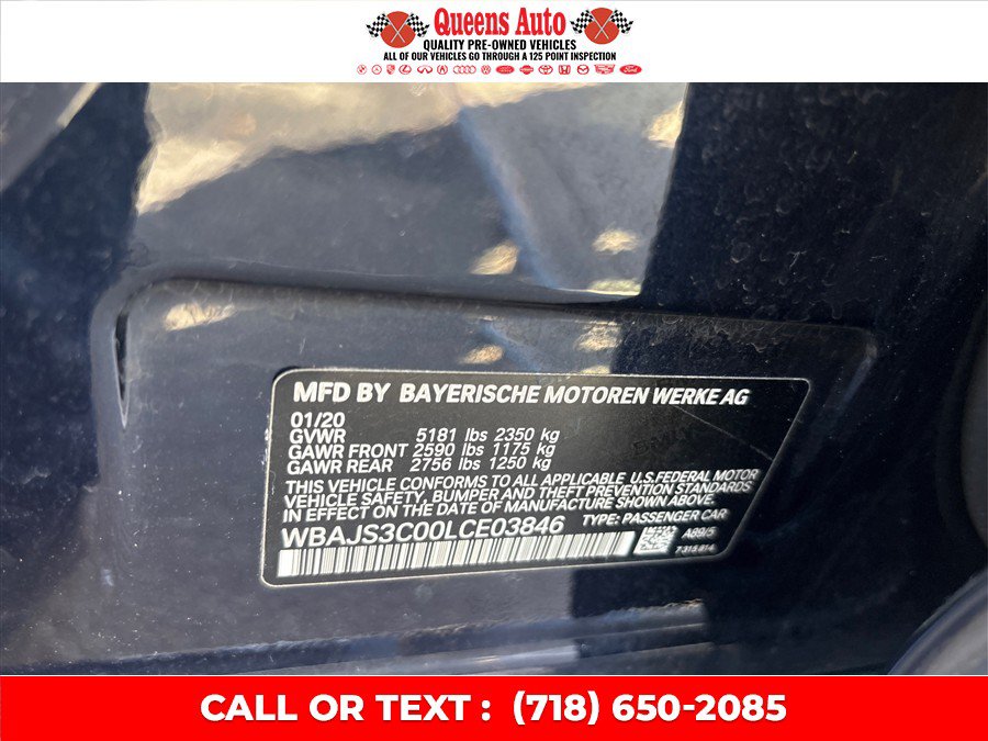 Used 2020 BMW 540i xDrive w/ Premium Package AWD/4WD image 28