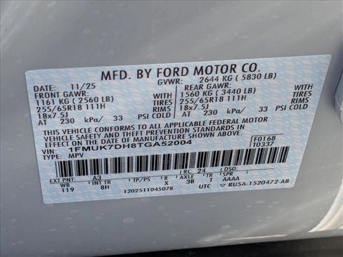 New 2026 Ford Explorer Active image 16