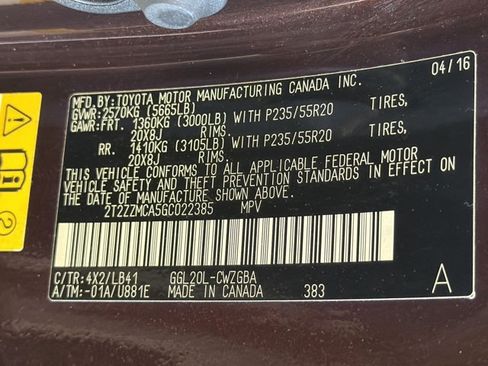 Used 2016 Lexus RX 350 FWD w/ Premium Package image 29