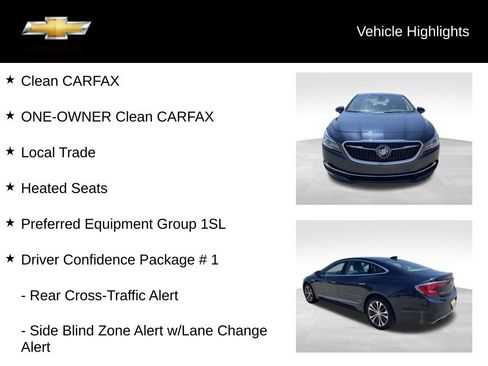 Used 2017 Buick LaCrosse Essence w/ Sights and Sounds Package FWD image 18