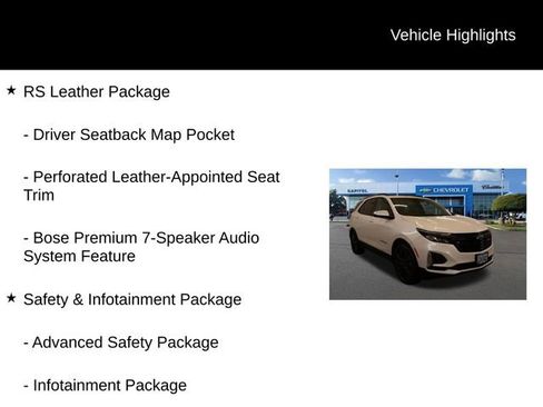 Used 2024 Chevrolet Equinox RS w/ RS Leather Package image 2