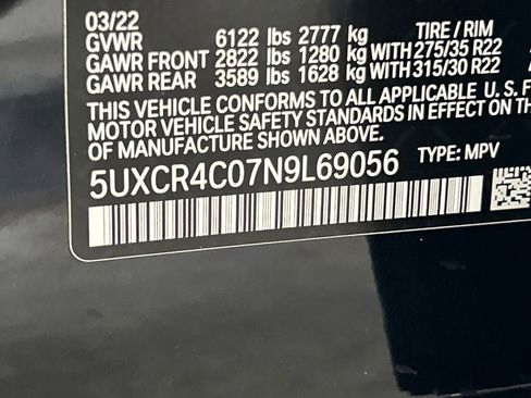 Used 2022 BMW X5 sDrive40i w/ M Sport Package RWD image 44