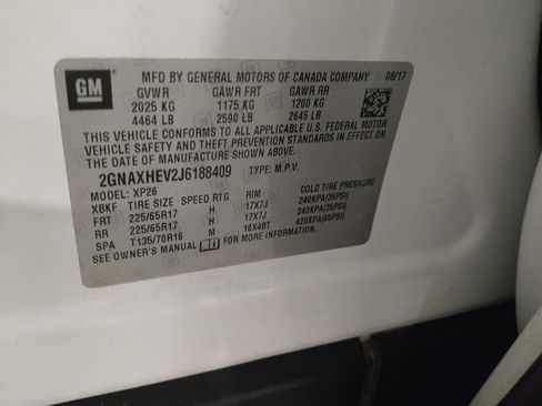 Used 2018 Chevrolet Equinox LS image 33