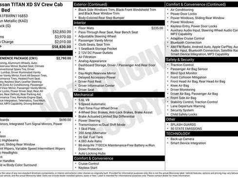 Used 2024 Nissan Titan SV w/ SV Convenience Package image 5