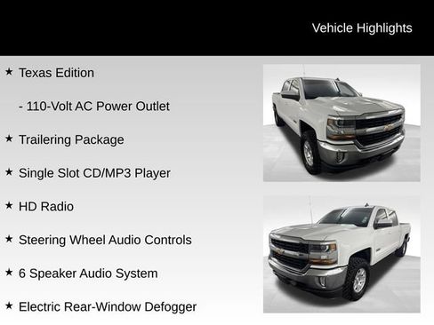 Used 2018 Chevrolet Silverado 1500 LT w/ Texas Edition AWD/4WD image 25