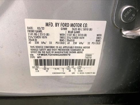 Used 2022 Ford Explorer XLT w/ Equipment Group 202A RWD image 8