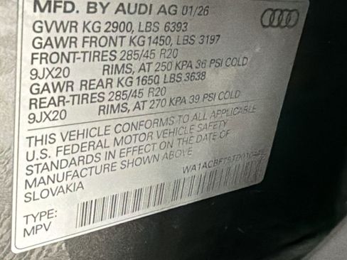 New 2026 Audi Q7 2.0T Premium image 19