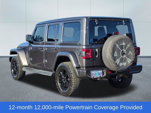 Used 2021 Jeep Wrangler Unlimited Sahara AWD/4WD image 3