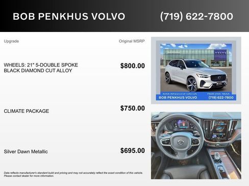 Used 2023 Volvo XC60 B6 Ultimate w/ Climate Package image 4