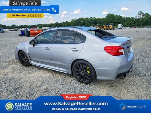Used 2019 Subaru WRX STI Limited w/ Popular Package #3 AWD/4WD image 3