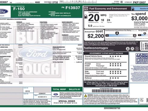 Used 2023 Ford F150 XLT w/ Equipment Group 302A High AWD/4WD image 17