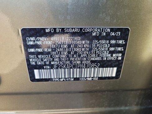 Used 2023 Subaru Forester Limited image 40