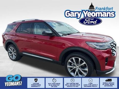 Used 2025 Ford Explorer Platinum w/ Ultimate Package AWD/4WD image 1