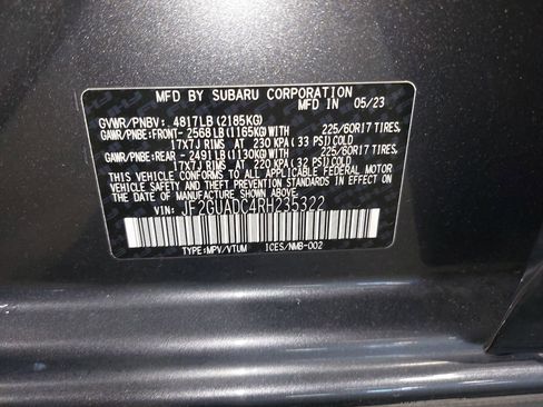 Used 2024 Subaru Crosstrek 2.0i Premium AWD/4WD image 35