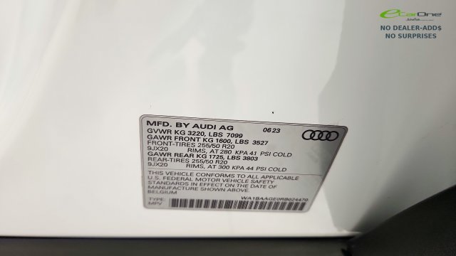 Used 2024 Audi Q8 e-tron Premium AWD/4WD image 74