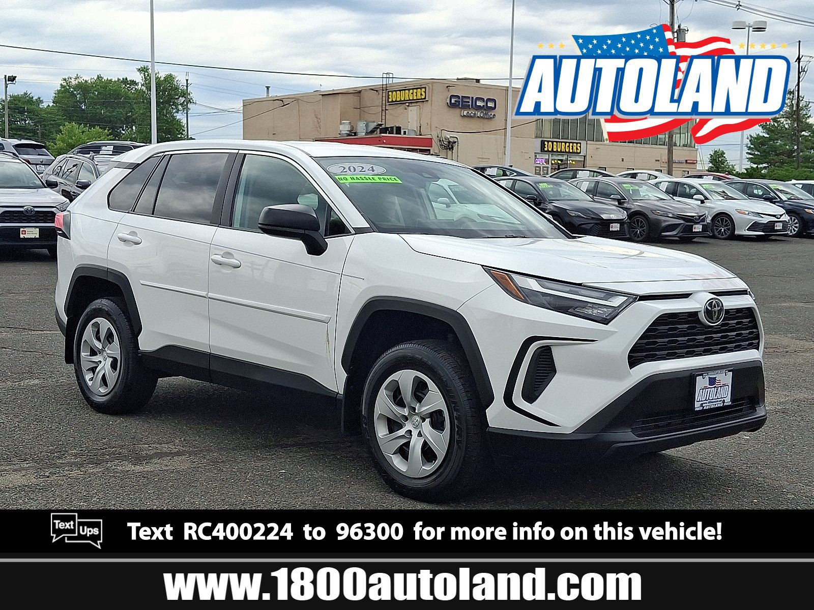 Used 2024 Toyota RAV4 LE AWD/4WD image 1