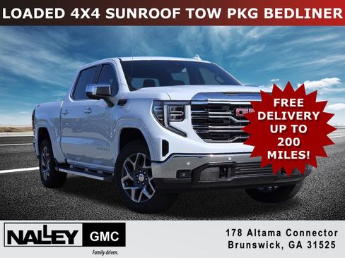 New 2026 GMC Sierra 1500 SLT w/ SLT Premium Plus Package AWD/4WD image 1