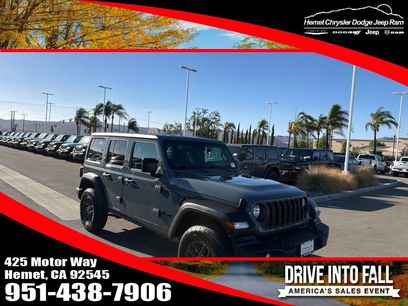 Used 2024 Jeep Wrangler Unlimited Sport