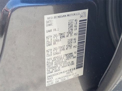 Used 2023 Nissan Frontier PRO-4X w/ Pro-4X Premium Package image 35