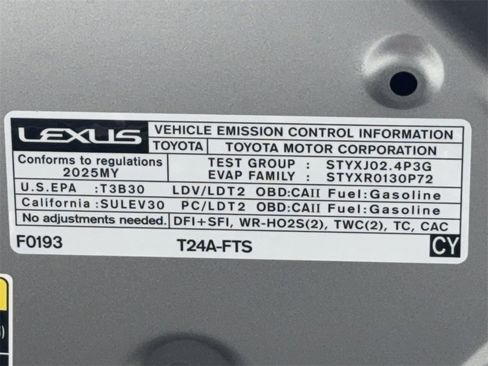 Used 2025 Lexus NX 350 AWD w/ Accessory Package (K3) image 57