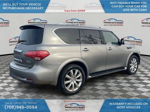 Used 2013 INFINITI QX56 4WD w/ Deluxe Touring Pkg image 4