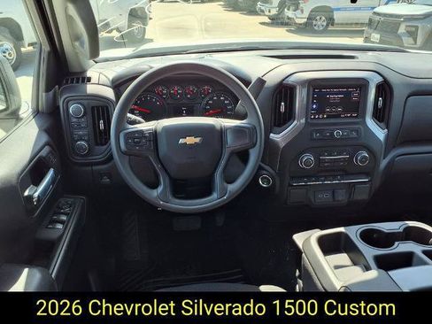 New 2026 Chevrolet Silverado 1500 Custom w/ Turbomax Blackout Package AWD/4WD image 12