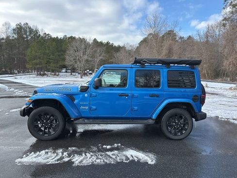 Used 2022 Jeep Wrangler Unlimited Sahara 4xe w/ Cold Weather Group image 2