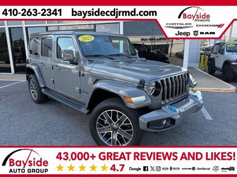Used 2023 Jeep Wrangler Unlimited Sahara AWD/4WD image 1