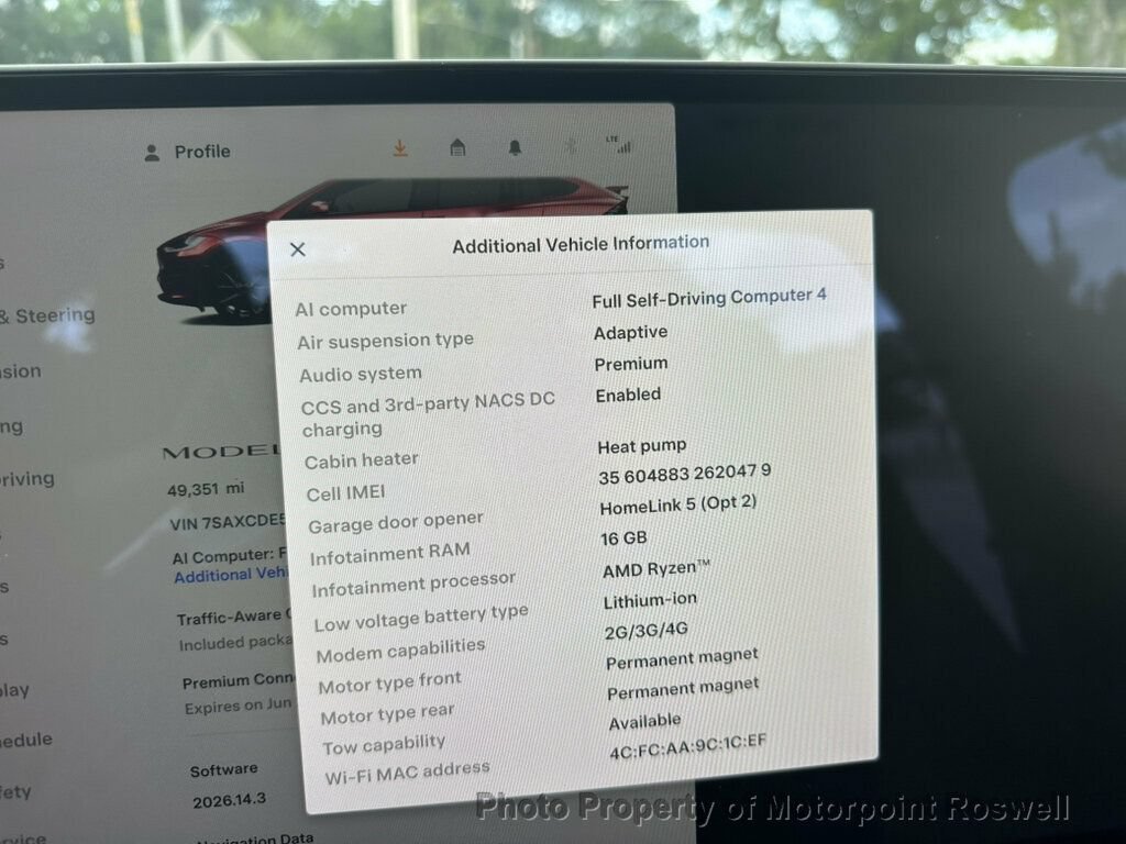 Used 2024 Tesla Model X AWD/4WD image 14