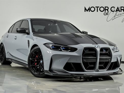 Used 2022 BMW M3 Competition w/ M Carbon Exterior Package AWD/4WD image 1