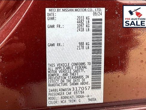 Used 2025 Nissan Altima 2.5 SV AWD/4WD image 35
