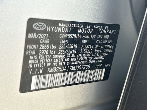 Used 2021 Hyundai Santa Fe Limited AWD/4WD image 34